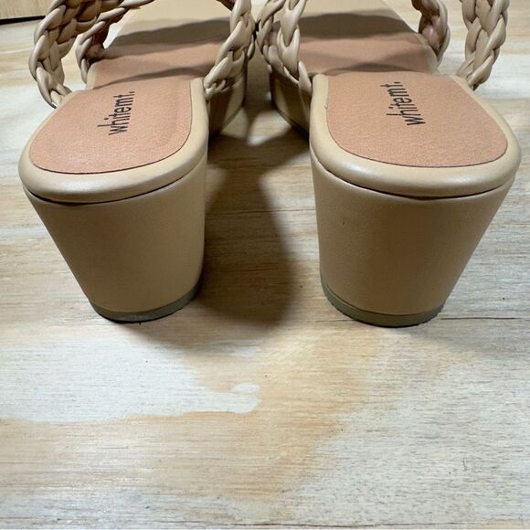 White Mountain Salvadora Platform Braided Wedge Sandals Women's Size 8 - Picture 6 of 9
